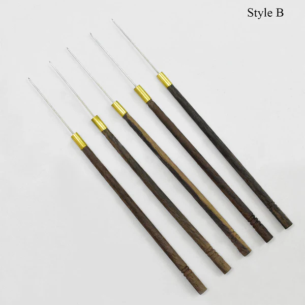 Aari Needles for Resham, Zari & Knit Thread Embroidery – Style A, B, C & Combo Pack (5 Pieces)