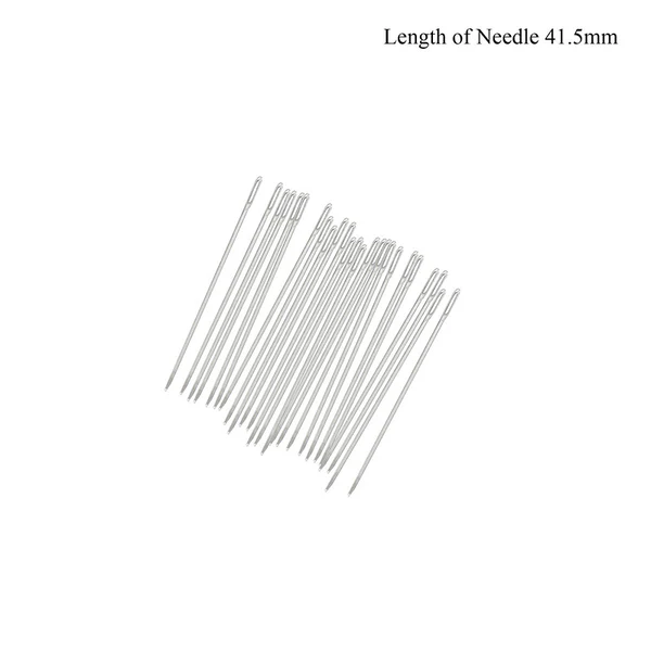 Pony Crewel Embroidery Needles Size 5 – Pack of 25 Long Eye Sewing Needles - Image 2