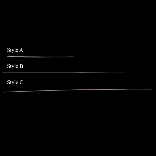 Big Eye Beading Needle – Flexible Wire Bead Stringing Needle for Jewelry Making (1 Piece) - Image 4
