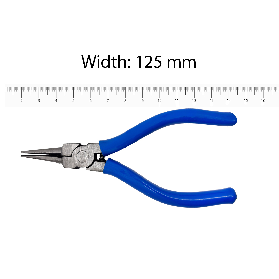 Flat Nose Plier for Jewelry Making, Beading & Craft Work(Blue) - Image 2