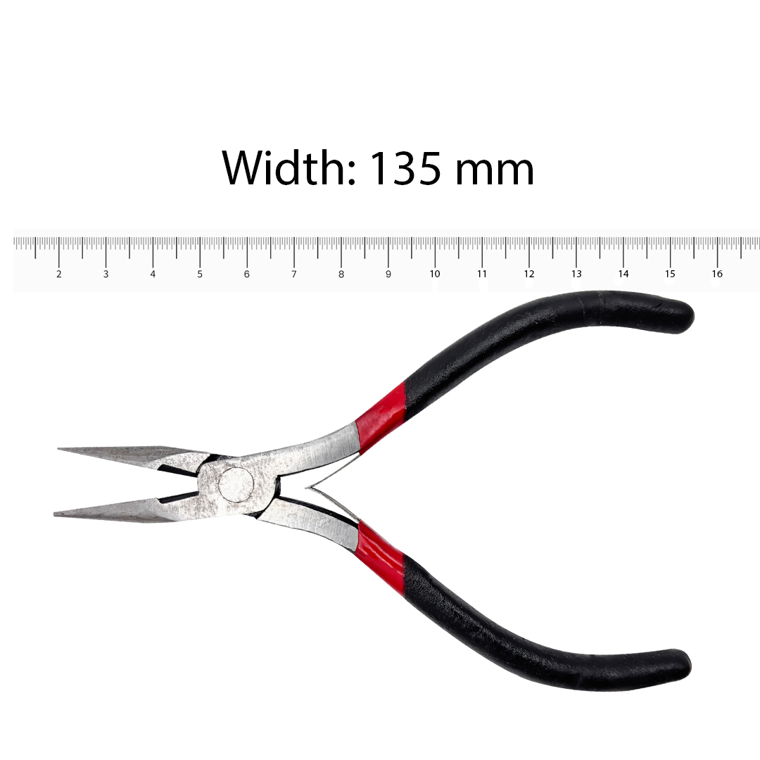 Flat Nose Plier for Jewelry Making, Beading & Craft Work(Black) - Image 2