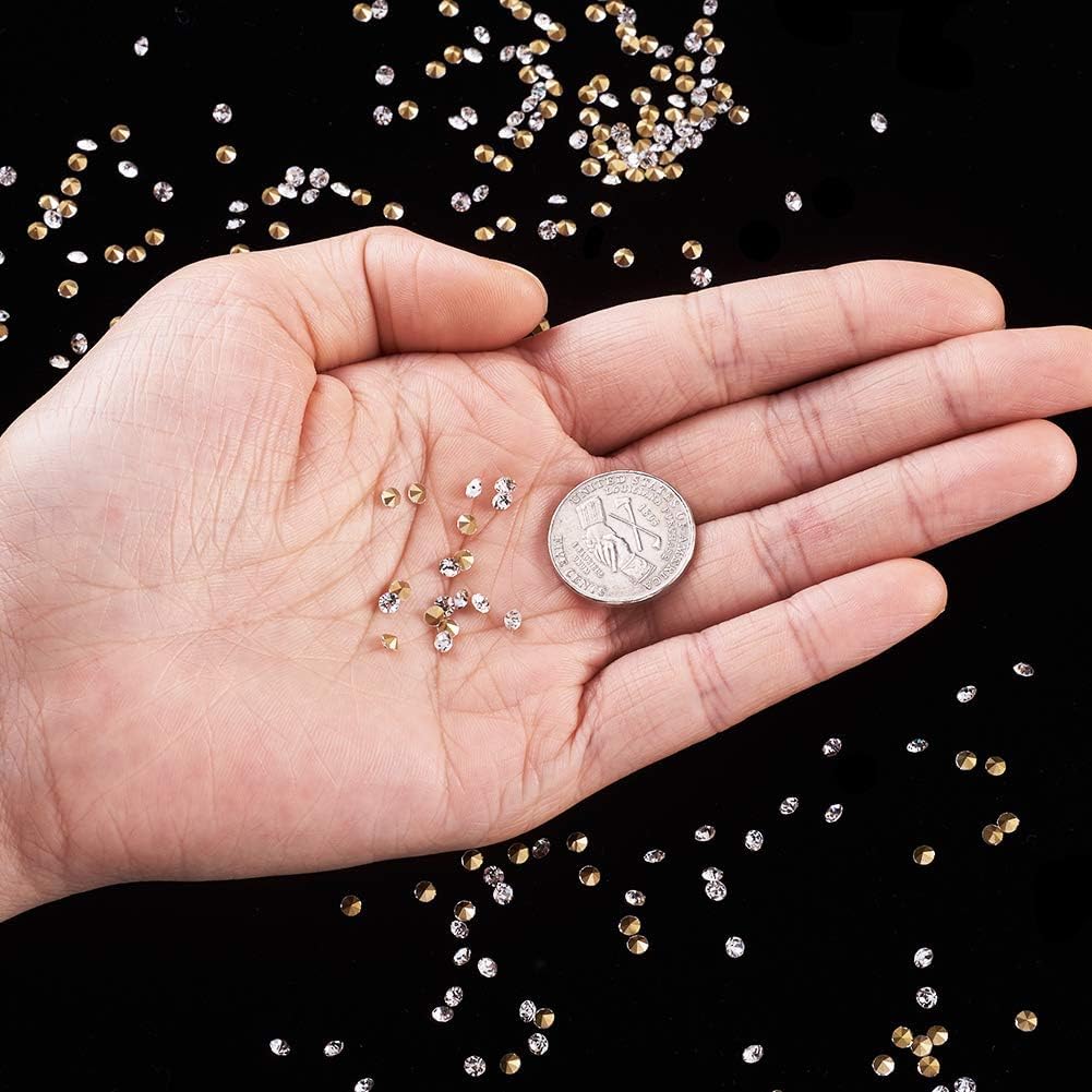 Rhinestone Chatons 3.8-4mm Pink Crystal Stones for Jewelry Making, Embroidery, Nail Art & DIY Crafts (500 Pieces) - Image 3