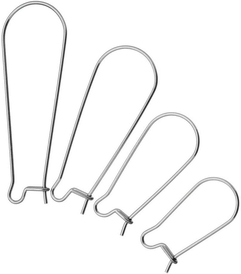 Kidney Earring Hooks Hypoallergenic Ear Wires for DIY Jewellery Making, Earrings, Beading, Charms, Pendants & Handmade Craft Projects - Image 5