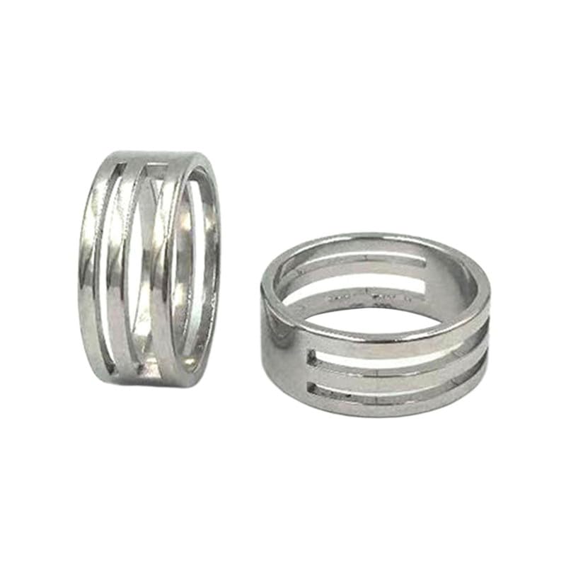 Silver Jump Ring Opener Tool 18mm x 9mm Jewelry Making Finger Protector Ring Opening Tool for DIY Jewelry Repair, Chain & Craft Work