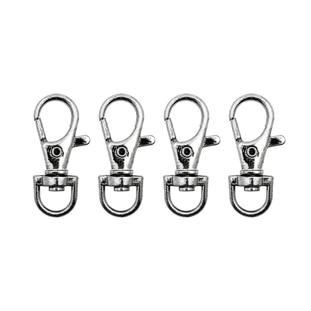 35mm Metal Lanyard Snap Hook Lobster Clasp Swivel Hook for Keychain, Bag & DIY Crafts | Gold | 10 Pieces - Image 3