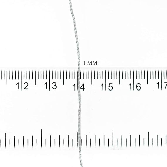 Metallic Zari Thread for Jewellery Making, Embroidery, Aari Work, Dori, Rope & Dhaga – Silver Zari Thread - Image 3