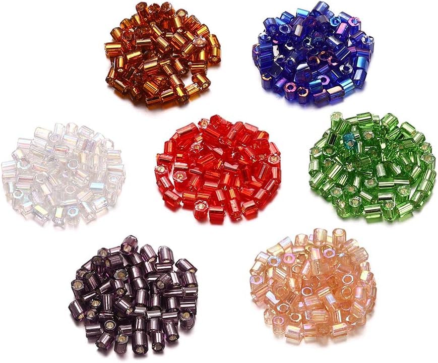 10/0 Gold Luster Hexagon Cutdana Seed Beads 2mm for Embroidery, Jewelry Making, Beading, Sewing, Craft & DIY Projects | Pack of 50g, 100g, 250g & 450g - Image 2
