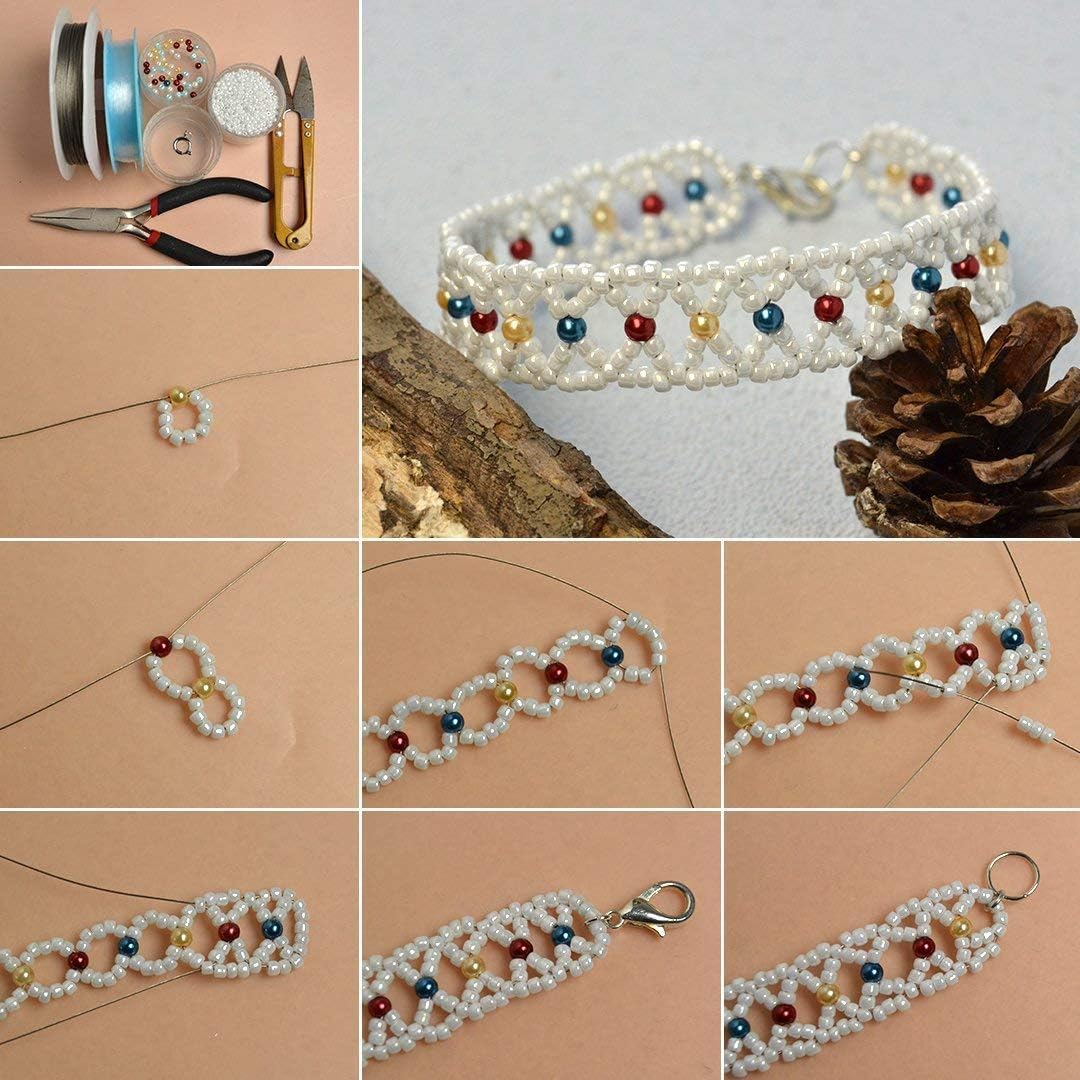 2 MM Round Glass Seed Beads for Jewellery Making, Bracelet, Necklace, Anklet, Beading Supplies & DIY Crafts - Image 3